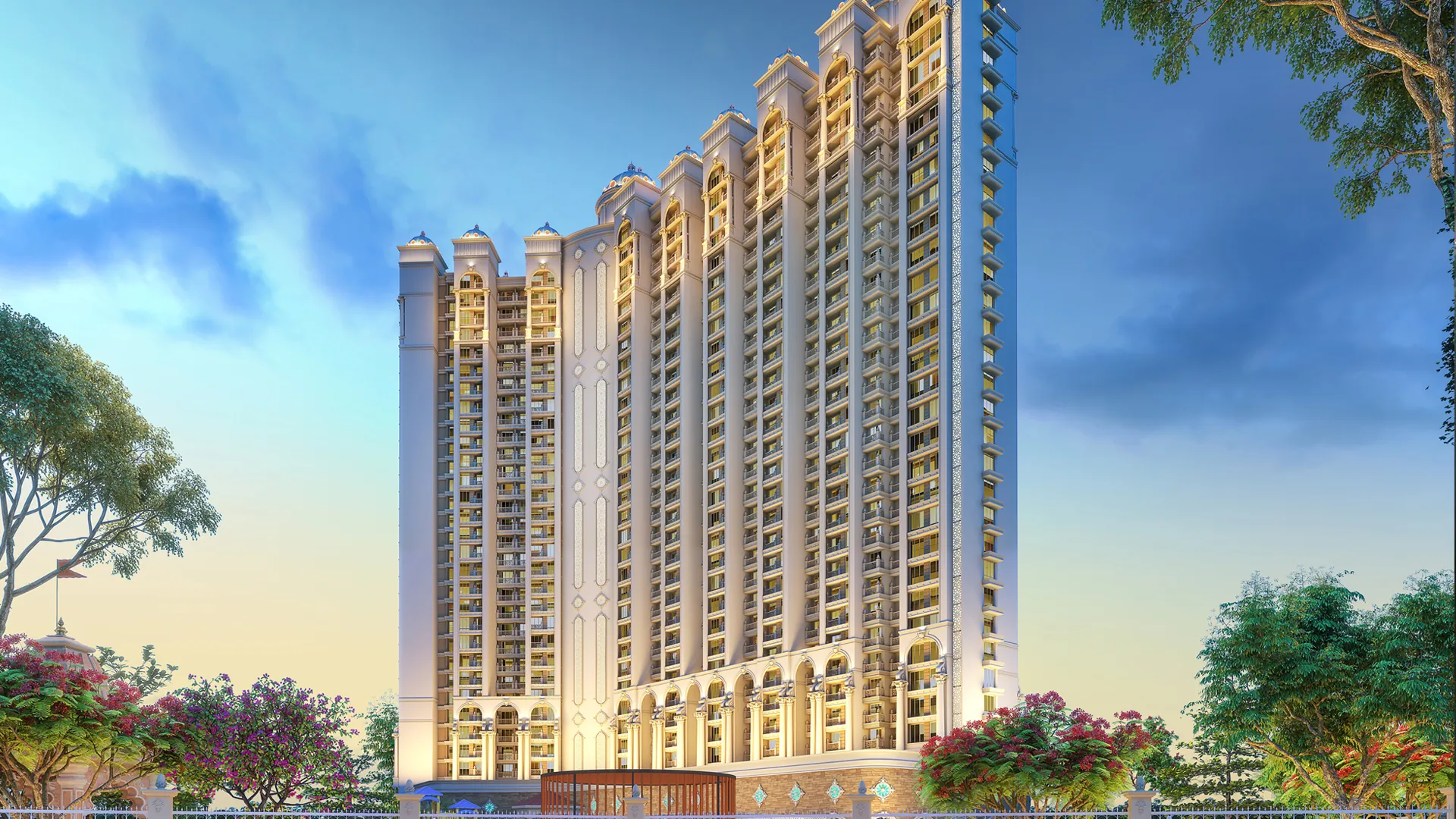 Luxury Residential Project Nirvana Gardens Kalyan West by Tharwani Infrastructures